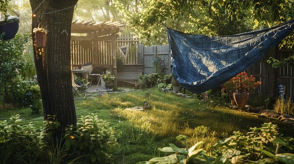 Utilisations ingénieuses de la bâche pour votre extérieur