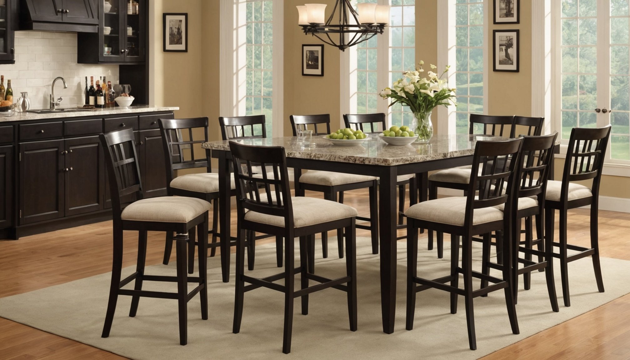 Questions fréquentes sur les tables hautes de cuisine